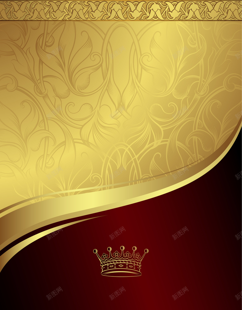 欧式花纹封面背景素材jpg设计背景_88icon https://88icon.com 背景素材 背景 素材 欧式花纹花纹背景底纹封面设计矢量花纹金色花纹皇冠