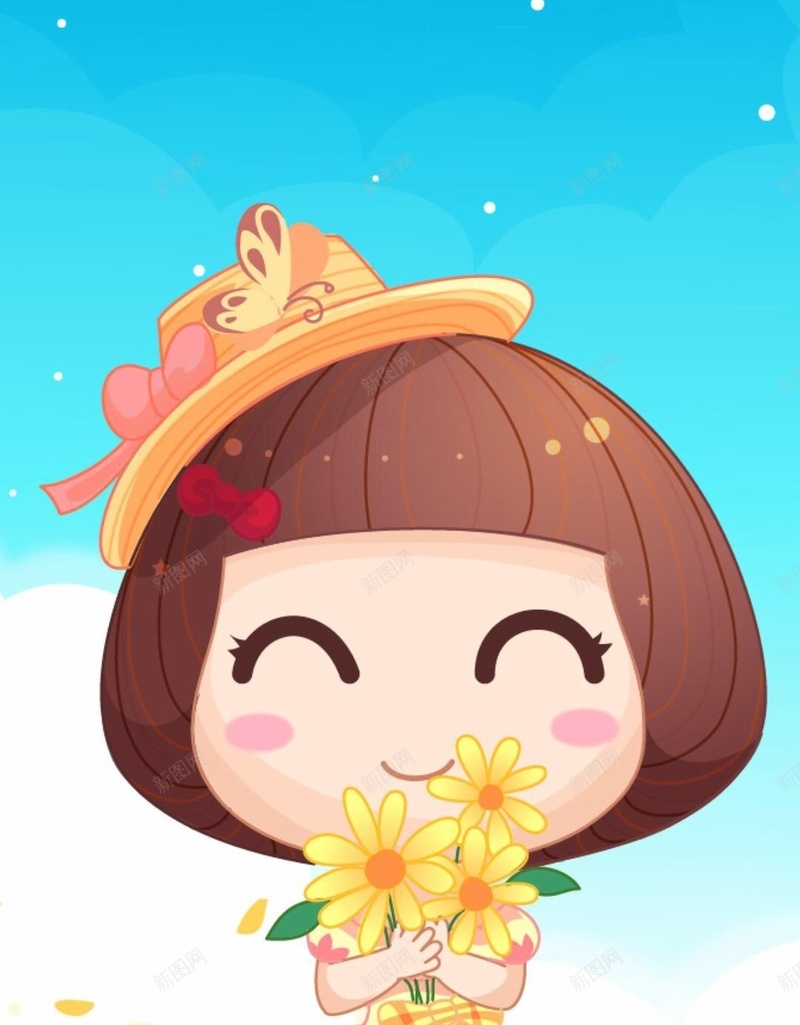 动画小公举花朵h5背景jpg设计背景_88icon https://88icon.com 麦拉风 公主 动漫 漫画 表情 H5 h5 卡通 童趣 手绘