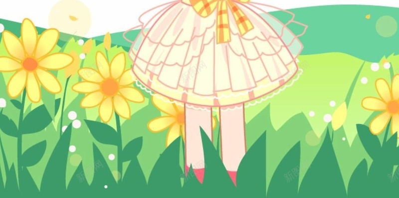 动画小公举花朵h5背景jpg设计背景_88icon https://88icon.com 麦拉风 公主 动漫 漫画 表情 H5 h5 卡通 童趣 手绘