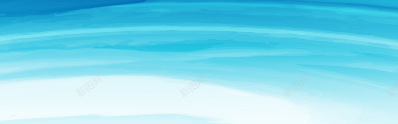 蓝色大海背景jpg设计背景_88icon https://88icon.com 海报banner banner 大海 渐变 蓝色 卡通 童趣 手绘