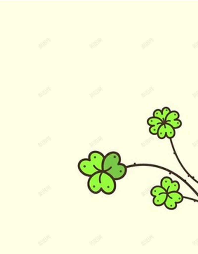绿色小草H5背景jpg设计背景_88icon https://88icon.com 绿色 黄色 小草 文艺 小清新 简约 纯色 卡通