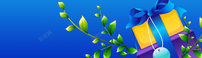 夏日优惠蓝色清凉印刷背景psd设计背景_88icon https://88icon.com 低价 夏天 夏日 清凉 蓝色 优惠 海报 手绘 树枝 礼物盒 折扣 背景 卡通 童趣