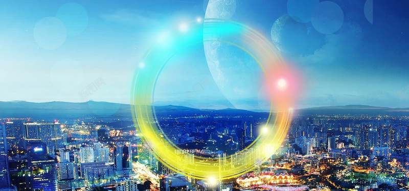 金融房地产广告背景psd设计背景_88icon https://88icon.com 地产海报 报广 光影 光芒 城市夜景 聚焦中心 盛大开房 夜空 海报背景 banner 繁华