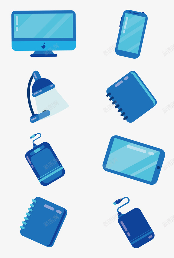 电脑手机PNG图片png免抠素材_88icon https://88icon.com 电脑 手机 台灯 移动硬盘 平板电脑 笔记本