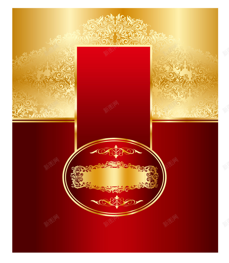 金色尊贵欧式标签背景素材eps设计背景_88icon https://88icon.com 大气 尊贵 欧式 花纹 金色 纹饰 渐变 标签 瓶贴 背景 欧式标签