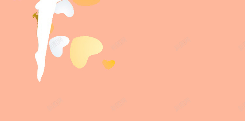 粉红色女性剪影图案H5背景元素jpg设计背景_88icon https://88icon.com 粉红色 女性 剪影 剪纸 妇女节 爱心 粉红色背景 妇女节背景