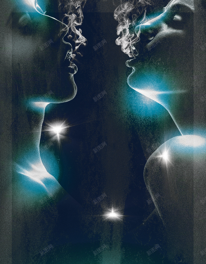 梦幻女性吐烟平面广告psd设计背景_88icon https://88icon.com 平面广告 梦幻背景 光芒 性感 毒品 女性吐烟 安全标语宣传 公益宣传