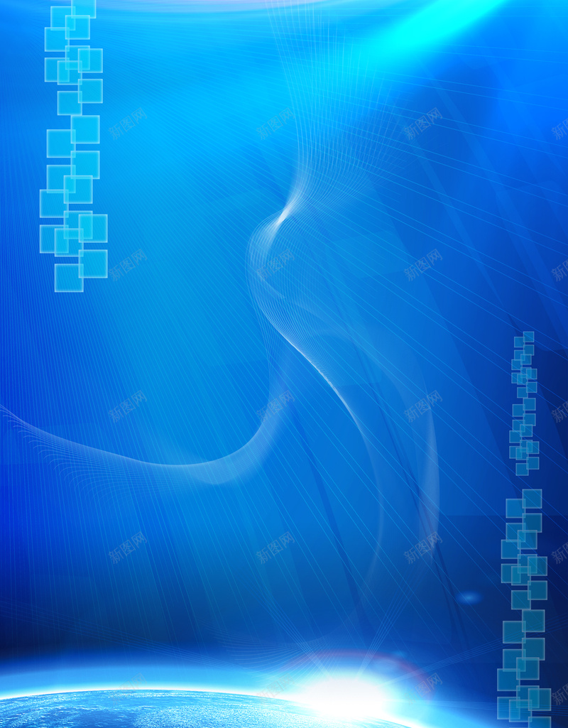 蓝色光芒酷炫科技平面广告psd设计背景_88icon https://88icon.com 平面广告 蓝色光芒 蓝色背景 科技 酷炫 动感 地球 互联网 网络 商务