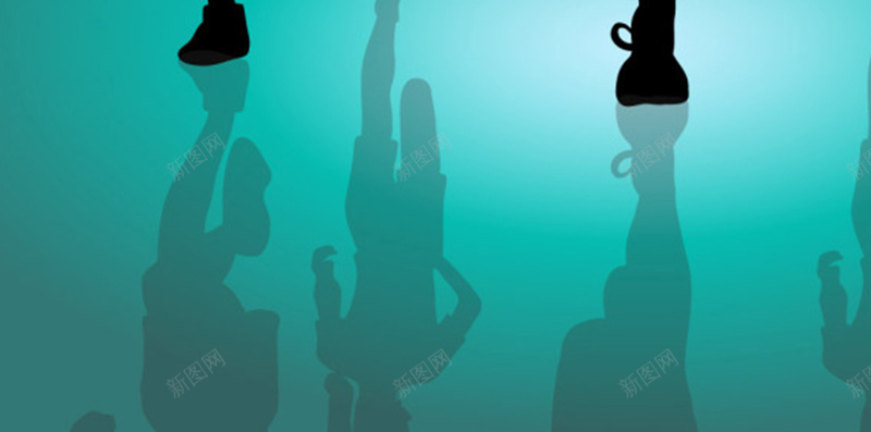 跑步者轮廓图案H5背景元素jpg设计背景_88icon https://88icon.com 元素背景 扁平 绿色 跑步 轮廓 跑步背景 渐变 几何