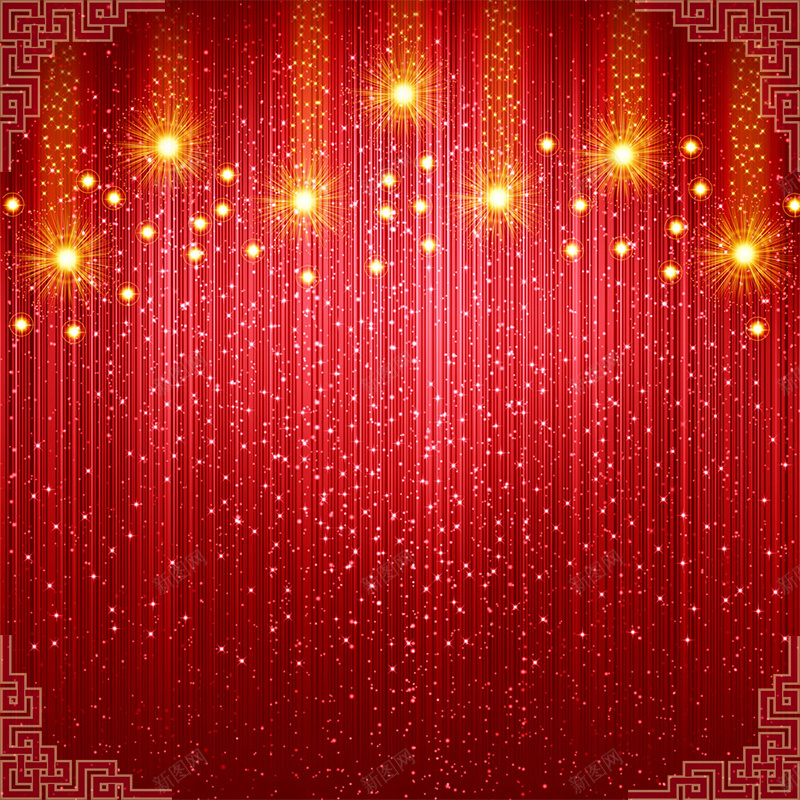 中国红大气炫酷背景图psd设计背景_88icon https://88icon.com 红色 简约 炫彩 大气 光束 主图 浪漫 梦幻