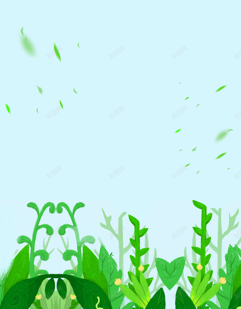 夏天小清新文艺蓝色背景psd设计背景_88icon https://88icon.com 文化节日 节气海报 挂历 挂画 暑假 夏天卡通儿童 暑期文艺 小清新 夏日 烈日 背景