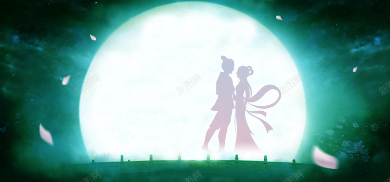 深绿色花瓣背景情侣相依psd设计背景_88icon https://88icon.com 情侣背景 背景绿色 花瓣背景 情侣 背景 绿色 绿色背景 花瓣 相依 源文件