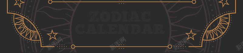 十二星座挂画狮子座海报psd设计背景_88icon https://88icon.com 十二星座挂画 星座海报 狮子座 占星 手绘 边框 星座占卜 黑色背景
