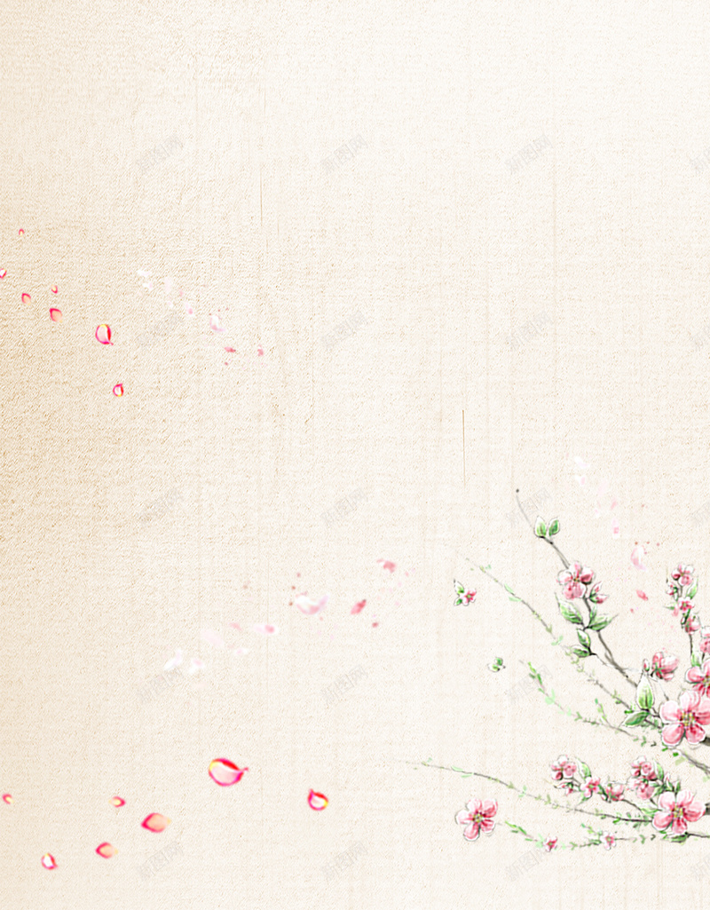 最美不过夕阳红背景素材jpg设计背景_88icon https://88icon.com 夕阳 阳光 梅花 鲜花 树 花瓣 浅色背景 h5背景素材