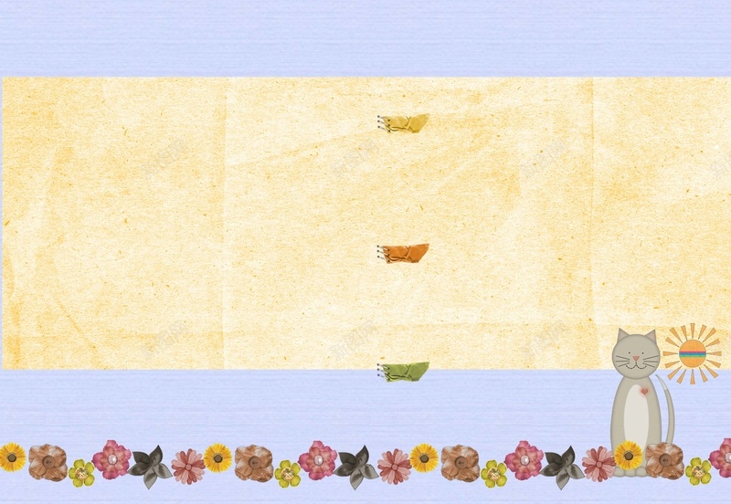 复古卡通小猫相册海报背景模板psd设计背景_88icon https://88icon.com 海报背景模板 宝宝相册 手绘女孩 卡通 小猫 台历模板 花朵边框 儿童相册 相册背景