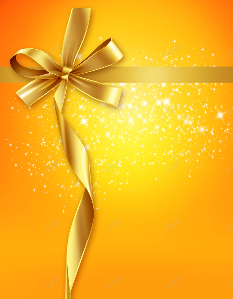 蝴蝶结金黄色海报背景元素psd设计背景_88icon https://88icon.com 蝴蝶结 金黄色 元素 海报 背景 元素背景 金黄色背景 海报元素 蝴蝶结元素