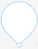 卡通蓝色线条热气球图标海报背景png免抠素材_88icon https://88icon.com 卡通 蓝色 线条 热气球 图标 海报 背景