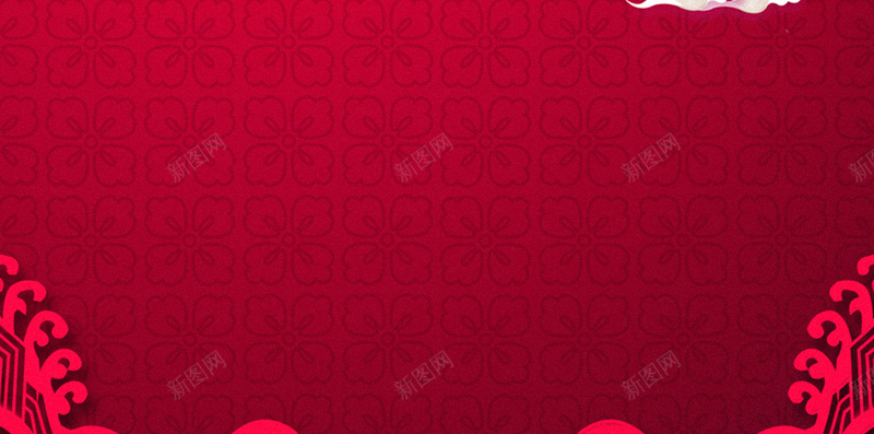 节日H5背景jpg设计背景_88icon https://88icon.com 节日 元旦 印花 红色 中国风 H5背景 中国结 H5 h5
