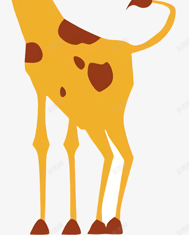 卡通动漫长颈鹿png免抠素材_88icon https://88icon.com 卡 通 动 漫 长 颈 鹿
