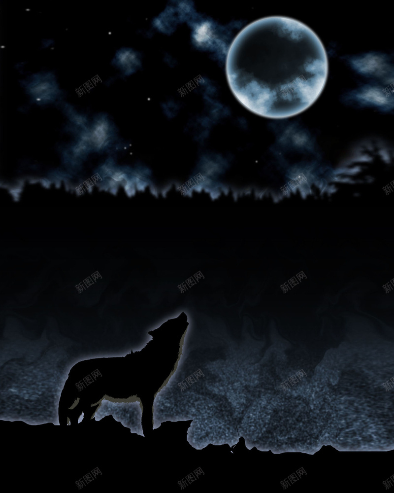 简约大气月夜广告jpg设计背景_88icon https://88icon.com 大气 广告 月亮 月夜 简约 黑色渐变 夜空 自然风光