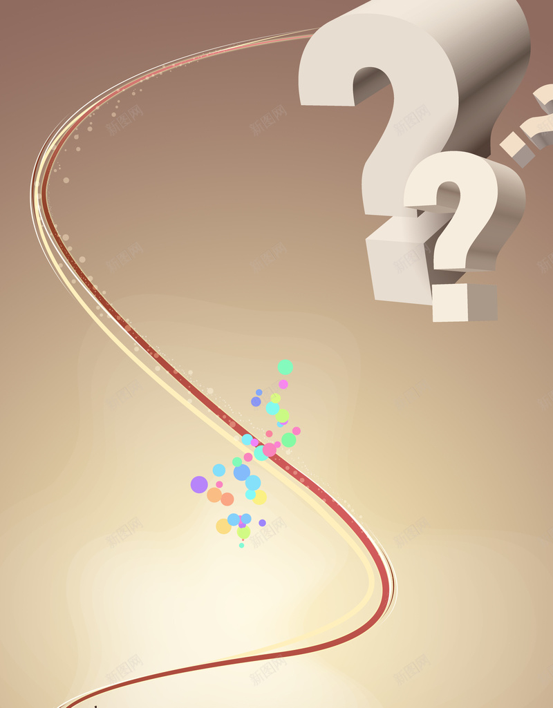 手绘卡通问号线条印刷背景psd设计背景_88icon https://88icon.com 印刷背景 卡通 手绘 线条 问号 童趣