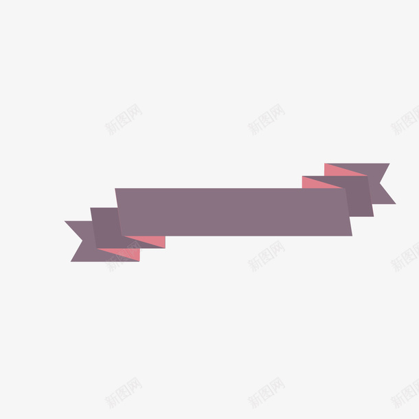 手绘紫色丝带设计装饰png免抠素材_88icon https://88icon.com 横幅 丝带 设计 饰品 平面 色带 颜色 装饰 平面设计 包装 广告设计 电商装饰 丝带边框