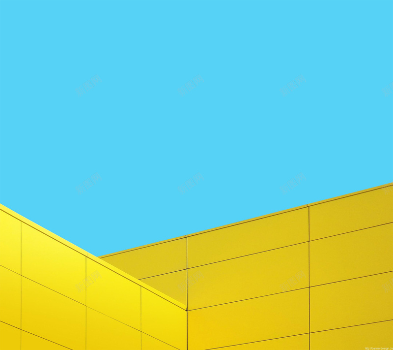 简约扁平蓝黄色平面广告jpg设计背景_88icon https://88icon.com 几何图案 扁平化 格子 立体 简洁 简约背景 线条 蓝黄 蓝黄色