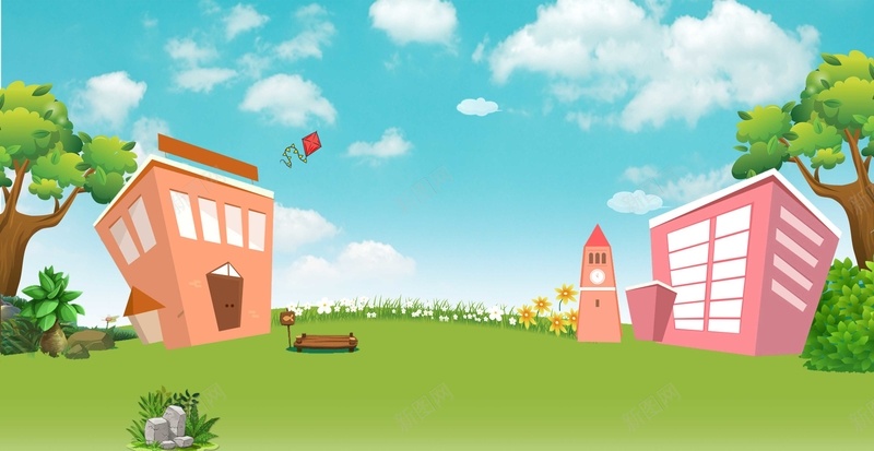 卡通小朋友读书高清背景psd设计背景_88icon https://88icon.com 卡通 小朋友 读书 上学 儿童 暑假 暑期 开学 教学 黑板 文具 海报 平面 广告 背景 分层 PSD 素材 模板