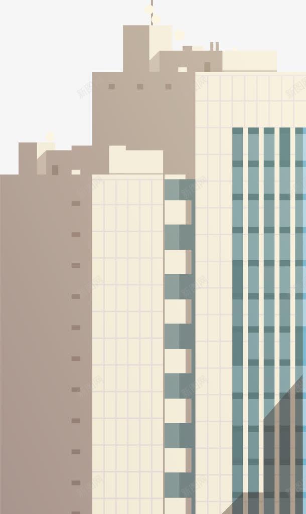 城市商业化现代化建筑png免抠素材_88icon https://88icon.com 城市建筑 商业化 现代化 楼房 矢量图案 立体 卡通