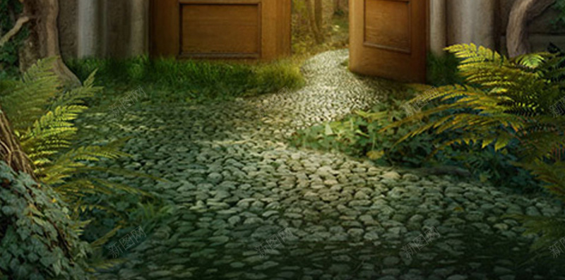 门植物绿叶H5背景jpg设计背景_88icon https://88icon.com 植物背景 梦幻 植物 绿叶 门 唯美 浪漫 H5背景 文艺 简约 小清新