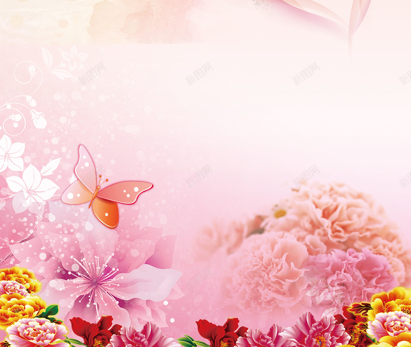 花卉母亲节海报背景素材大全psd设计背景_88icon https://88icon.com 我爱你 妈妈 母爱 海报 粉色 母亲节 礼物 花卉背景 母亲节海报 文艺 小清新 简约