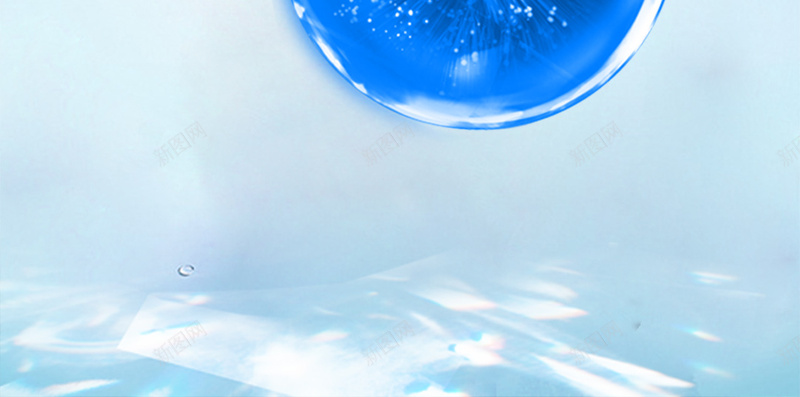 羽毛梦幻水珠蓝色化妆品H5背景psd设计背景_88icon https://88icon.com 化妆品 梦幻 水珠 羽毛 蓝色 H5 h5 浪漫