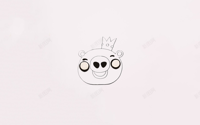 可爱手绘捣蛋猪头简约背景jpg设计背景_88icon https://88icon.com 卡通 手绘 童趣 简约 捣蛋猪 课啊