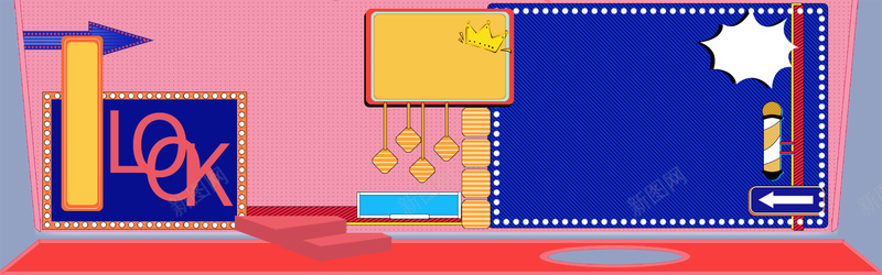 几何波普夏季促销banner背景jpg设计背景_88icon https://88icon.com 夏季上新 新品首发 几何 时尚 波普 电商促销 新品上市 夏季促销 淘宝 天猫 banner
