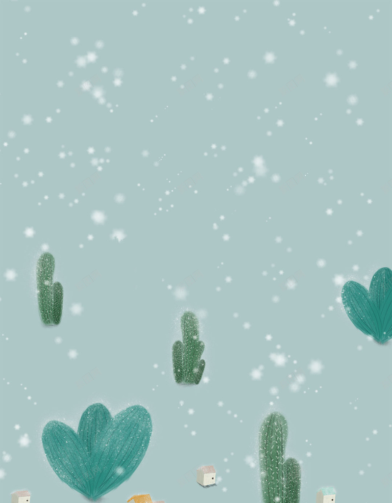 插画卡通水彩12月你好psd设计背景_88icon https://88icon.com 12月你好 仙人掌 卡通 插画 水彩 植物 房子 雪 蓝色 创意