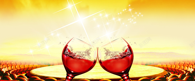 中国风新年干杯红酒背景bannerpsd设计背景_88icon https://88icon.com 中国风 干杯 新年 红酒 背景 banner 海报banner 浪漫 梦幻