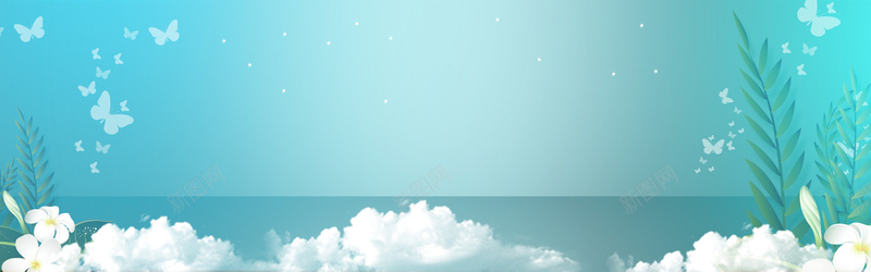 秋季女装大促销树叶白云蓝色bannerjpg设计背景_88icon https://88icon.com 秋季上新 秋季促销 秋季海报 换装 秋天 秋季男女装上新 首页海报 新品海报 秋装上新 促销海报 时