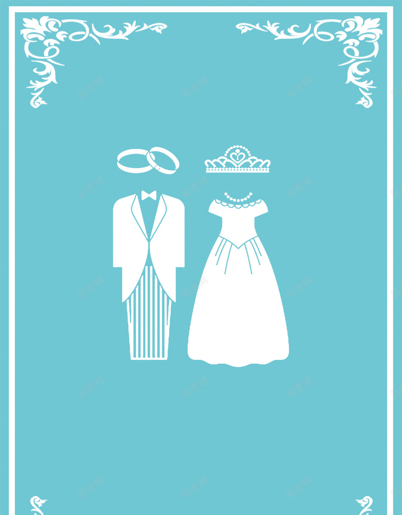 蓝色简约清新婚礼邀请函花纹背景jpg设计背景_88icon https://88icon.com 花纹背景 清新 简约 花纹 蓝色 婚礼邀请函 蕾丝花边 请柬 结婚礼服