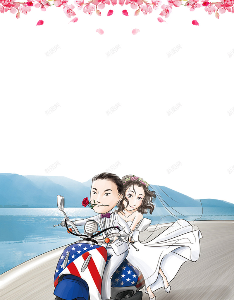 卡通创意浪漫新人结婚婚庆海报背景素材psd设计背景_88icon https://88icon.com 卡通创意 卡通新人 婚庆宣传 婚庆活动 婚庆 婚庆新郎 浪漫幸福 我要嫁给你 婚庆彩页 海报背景 幸福