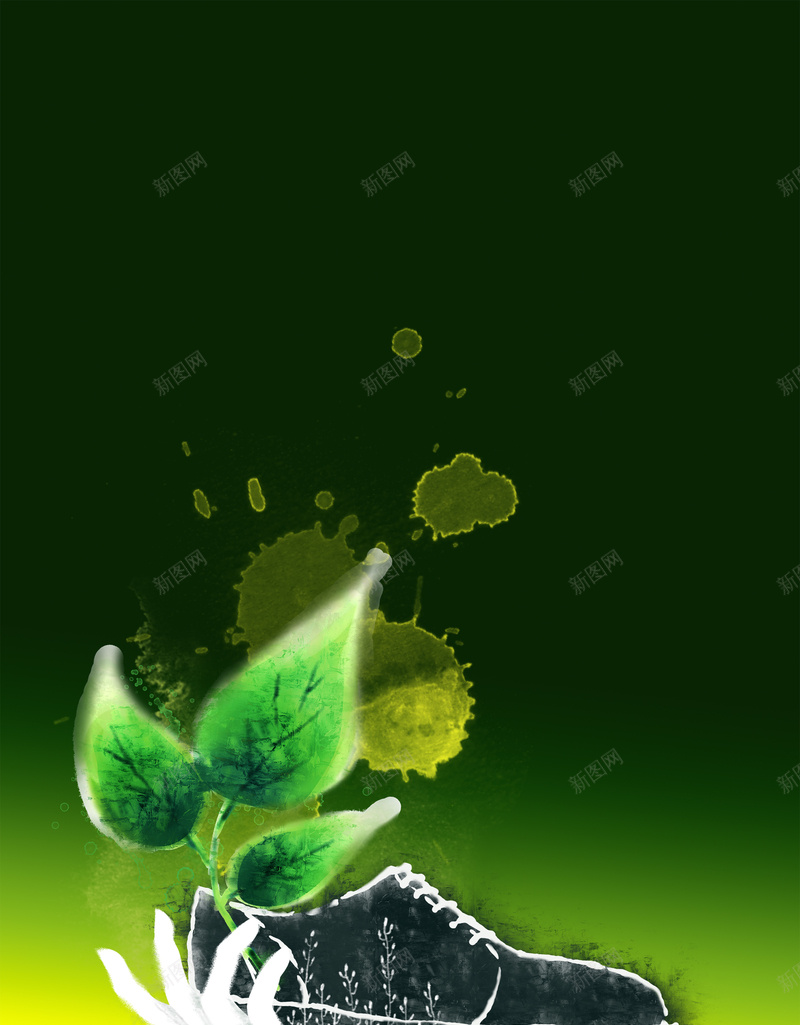 时尚手绘运动鞋海报背景模板psd设计背景_88icon https://88icon.com 背景模板 运动鞋 喷溅 手绘 时尚 女性海报 渐变 叶子 海报背景 商城海报 手臂