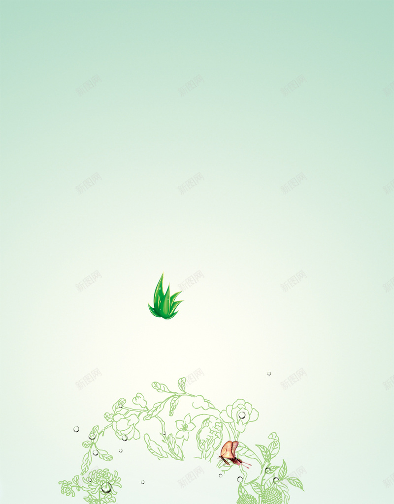 绿色小清新化妆品PSD分层H5背景素材psd设计背景_88icon https://88icon.com 小清新 水珠 湖面 绿色 补水 商品 渐变 化妆品PSD分层H5背景素材