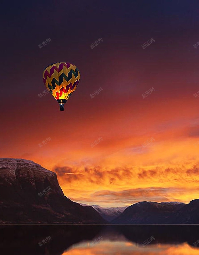 梦幻天空热气球H5背景jpg设计背景_88icon https://88icon.com 热气球 旅游 旅行 风景 飞行 梦幻 天空 大海 H5 h5 浪漫