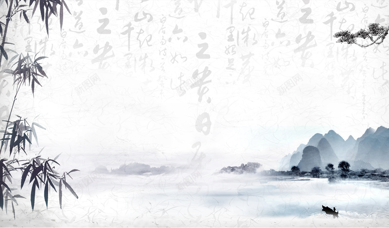 水墨风传承中国印象促销psd设计背景_88icon https://88icon.com 中国风背景板 中国风展板 中国风背景 中国风设计 中国风 传承中国印象 文化海报 中华美德 传承中华