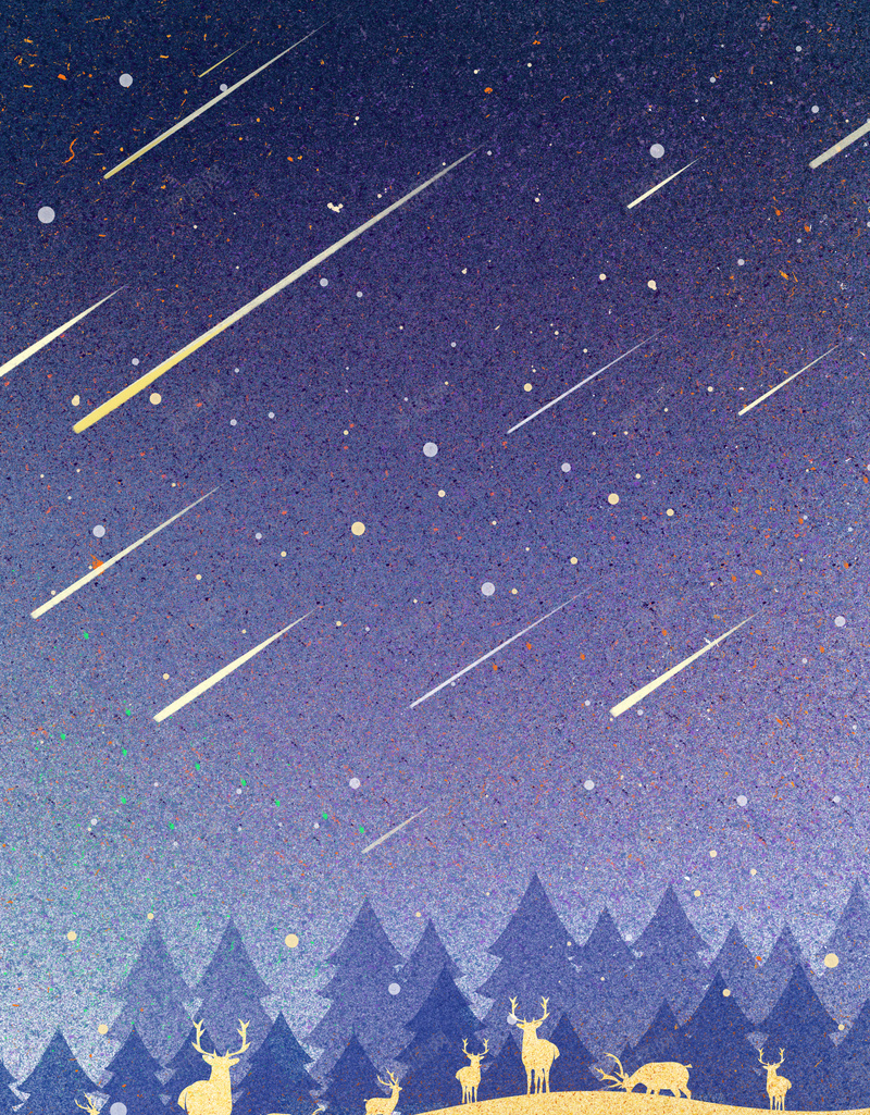 星空手绘插画海报背景模板psd设计背景_88icon https://88icon.com 手绘 插画 星空 海报 砂砾 质感底纹 流行 动物 树林 渐变