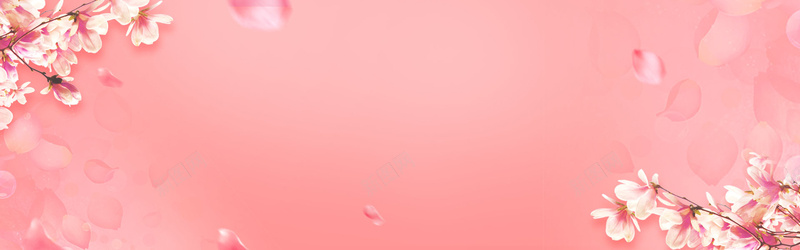 春季清新粉色电商海报背景psd设计背景_88icon https://88icon.com 春暖花开 春女装 春天 春季 花枝 春季上新 淘宝 春季促销 约惠春天