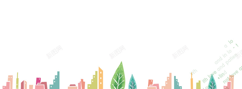 卡通清新城市剪影树叶背景bannerpsd设计背景_88icon https://88icon.com 卡通 清新 城市 剪影 树叶 背景 banner 海报banner 童趣 手绘