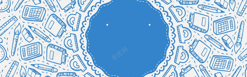 儿童涂鸦背景jpg设计背景_88icon https://88icon.com 海报banner banner 儿童 涂鸦 蓝色 卡通 童趣 手绘
