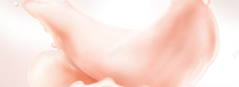 膏体背景图jpg设计背景_88icon https://88icon.com 膏体 飞溅 粉色 海报banner 摄影 风景