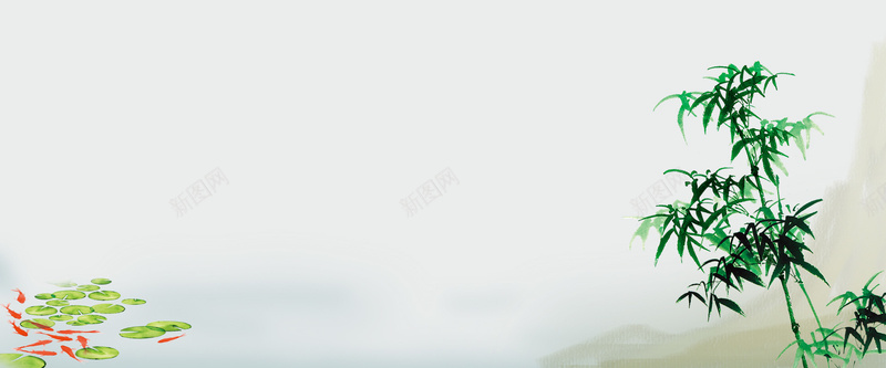 水墨古风73psd设计背景_88icon https://88icon.com 海报banner