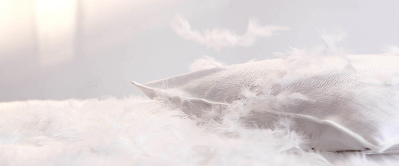 白色羽绒枕背景图jpg设计背景_88icon https://88icon.com 羽绒 白色 枕 海报banner 文艺 小清新 简约